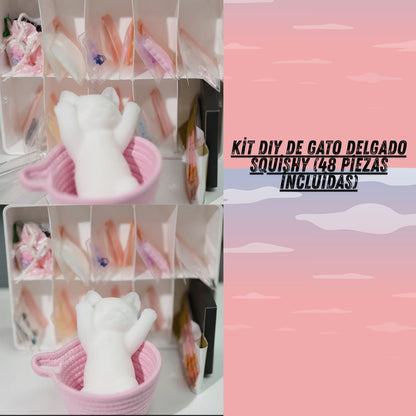 Kit Antiestrés – Gato Delgado & Gato Gordito DIY
