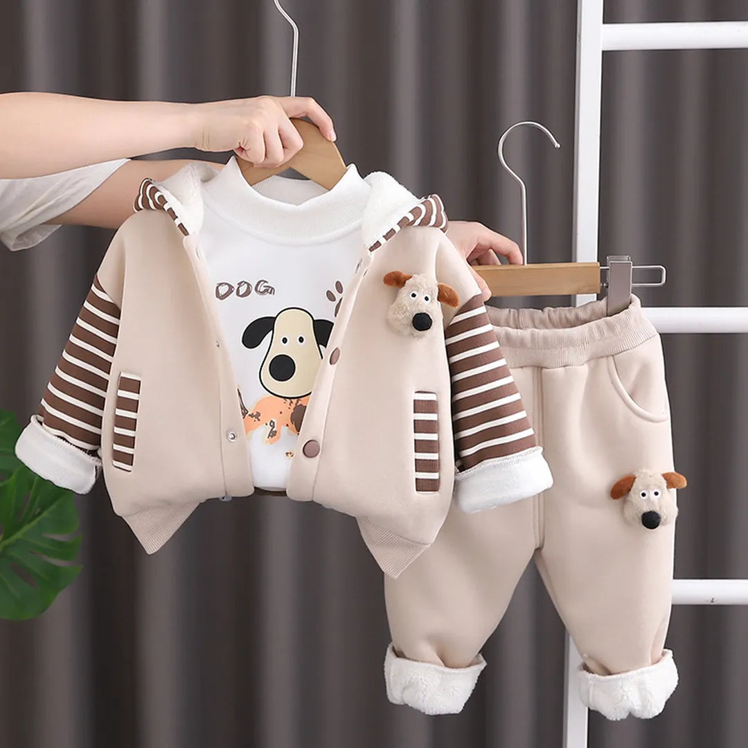Conjunto Infantil con Bolso de Peluche – 2 modelos (1–5 años)
