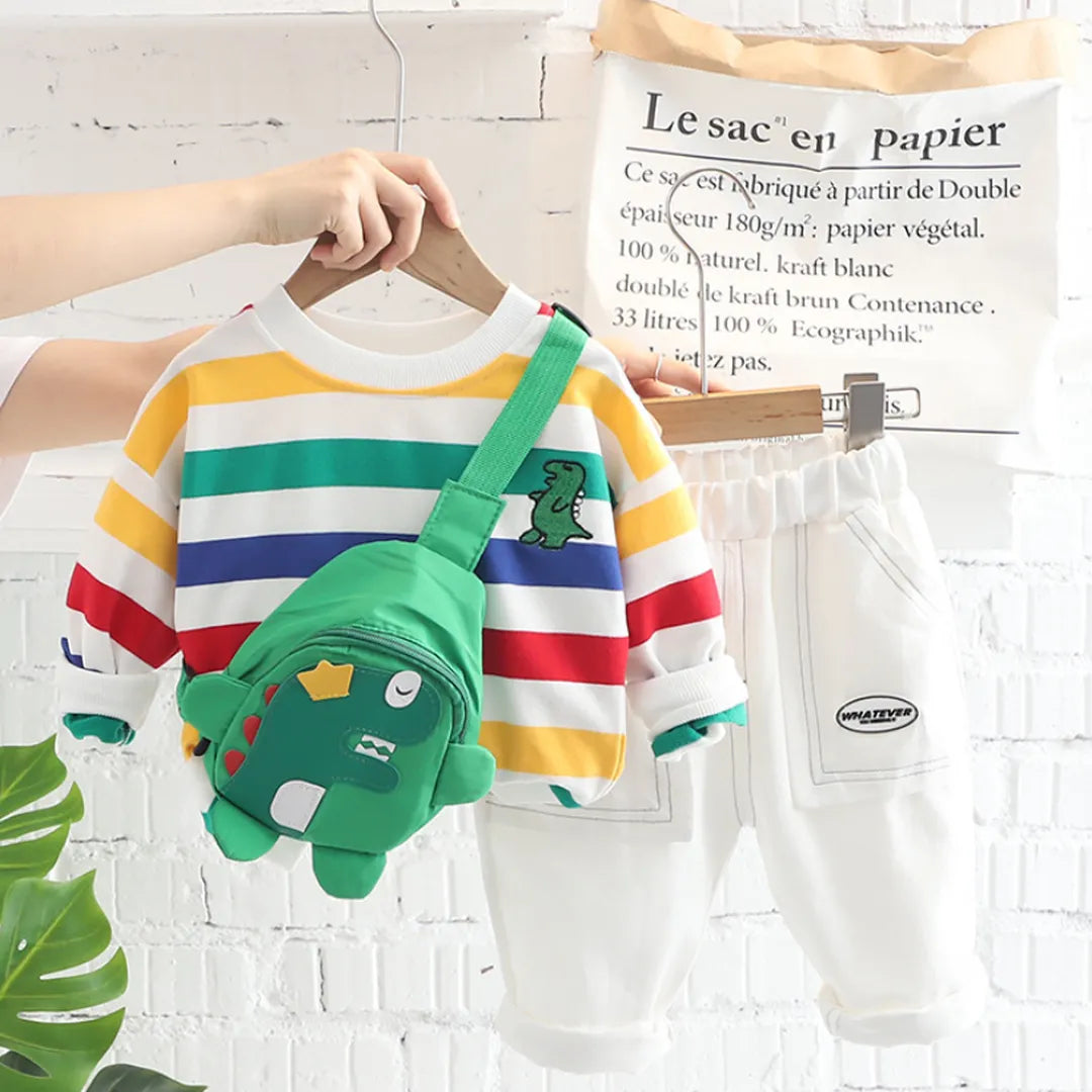 Conjunto de niño con bolso (1–5 años)