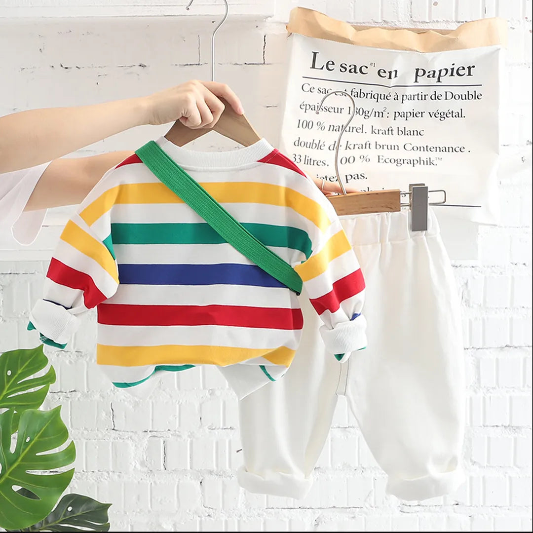 Conjunto de niño con bolso (1–5 años)